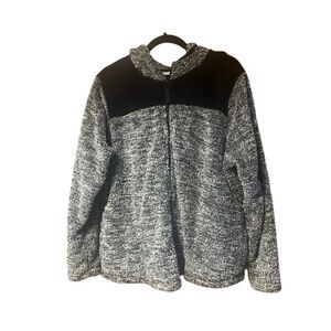 Jason Maxwell Fleece Full Zip Hooded Sweater